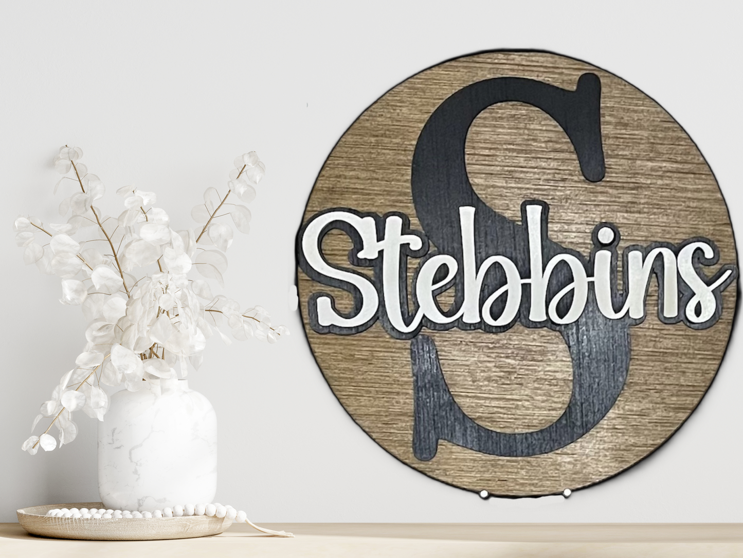 Custom Monogram Sign