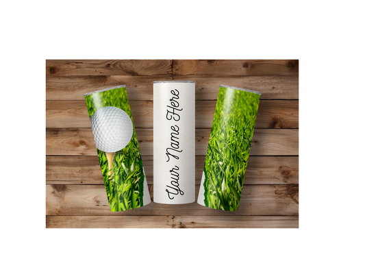 Custom Golf 20oz tumbler