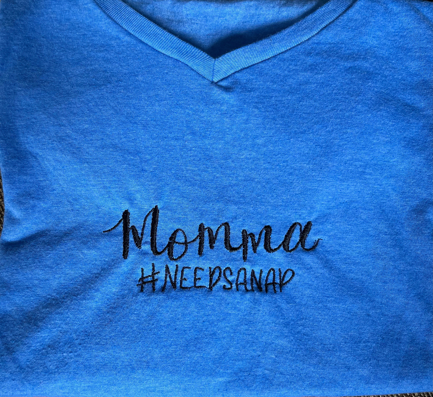 Mamma Needs A Nap T-Shirt